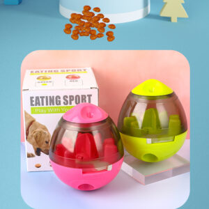 Pelota tambaleante de fuga de comida